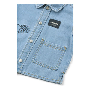 Liewood - Greg Play Denim Shirt | Blue