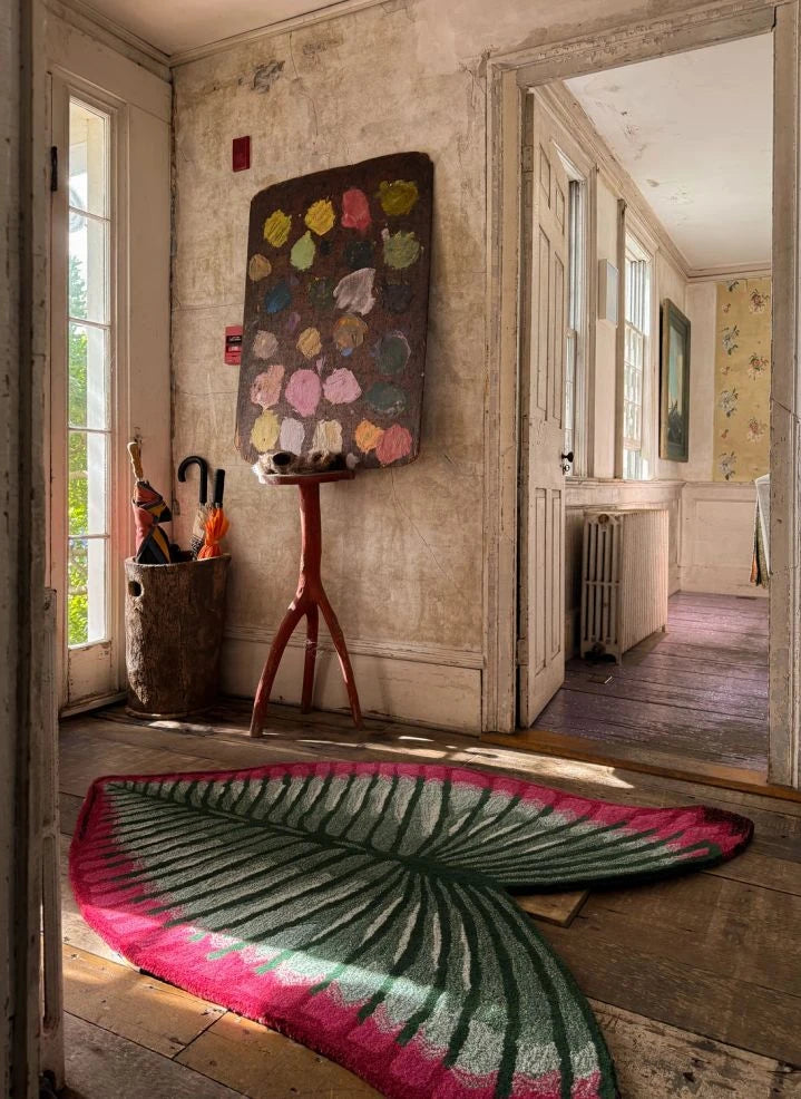 Doing Goods - Doing Goods x John Derian Elephant Ear Rug | Green