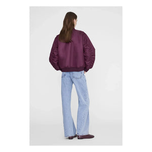 Anine Bing - Bomber Leon | Burgundy