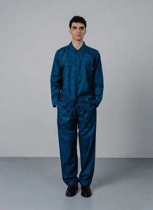 Pockies - Duck Pajama Shirt | Peacock Blue