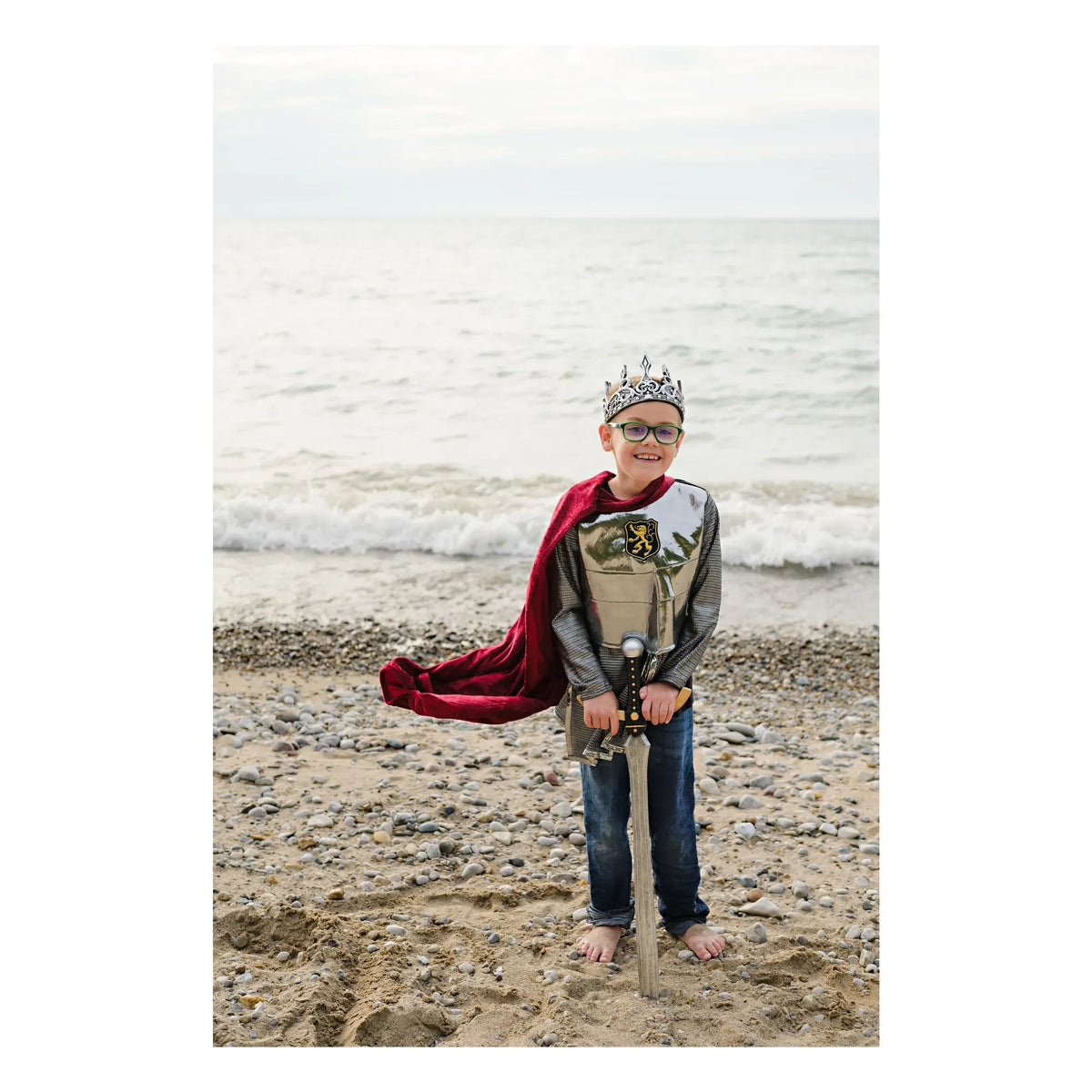 Great Pretenders - Caped knight costume | Silver