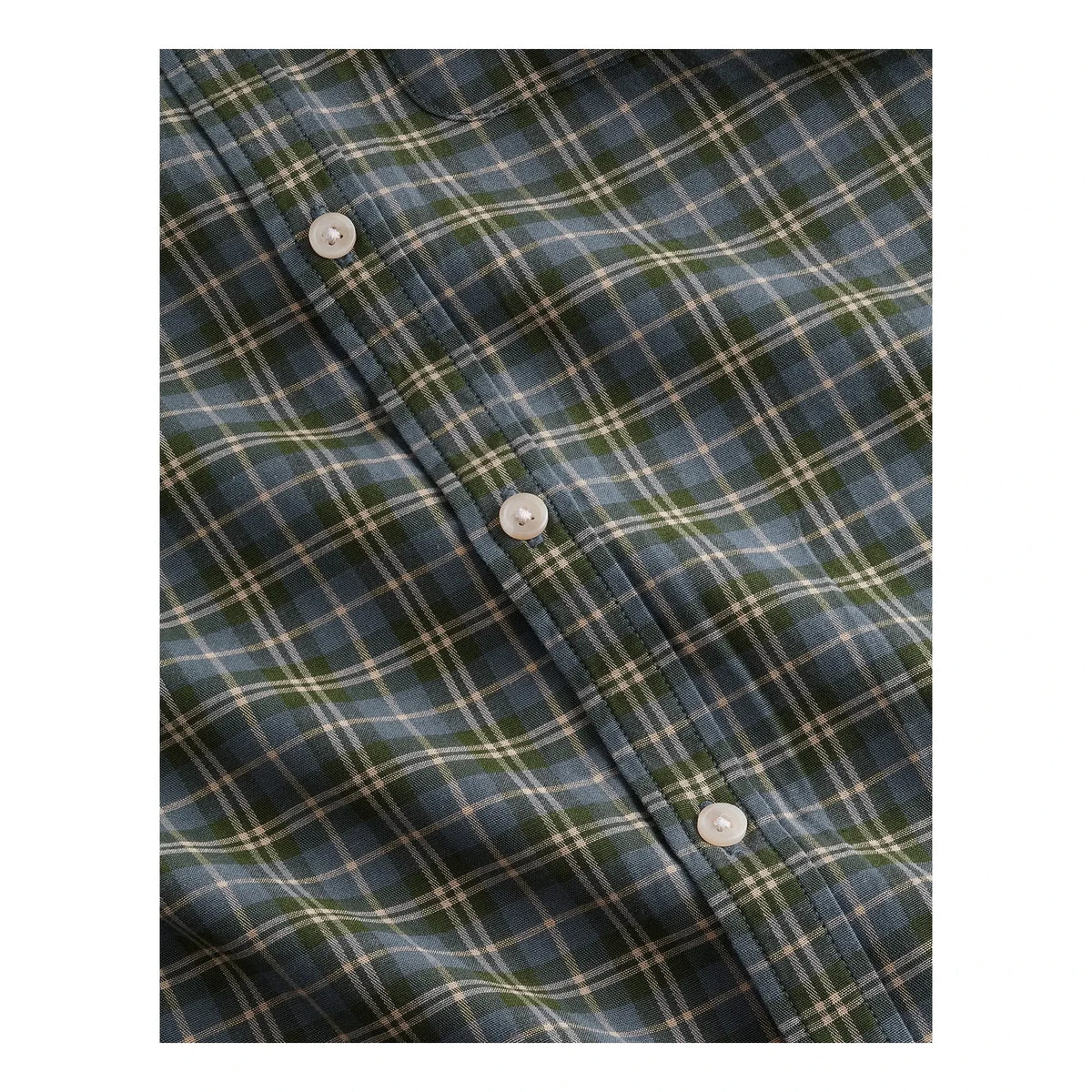 Les Deux - Checked Shirt | Navy