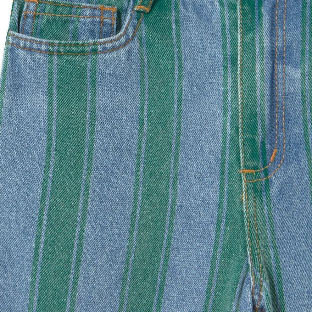 Tinycottons - Striped Denim | Green