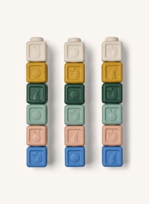 Liewood - Veda Stackable Blocks | Beach Blue Multi mix