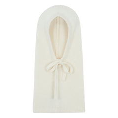 Kujten - Sybel Jersey Cashmere balaclava | White