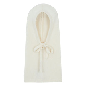 Kujten - Sybel Jersey Cashmere balaclava | White