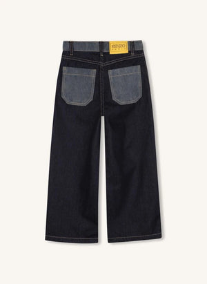 Kenzo - Wide-Leg Jeans | Dark Blue