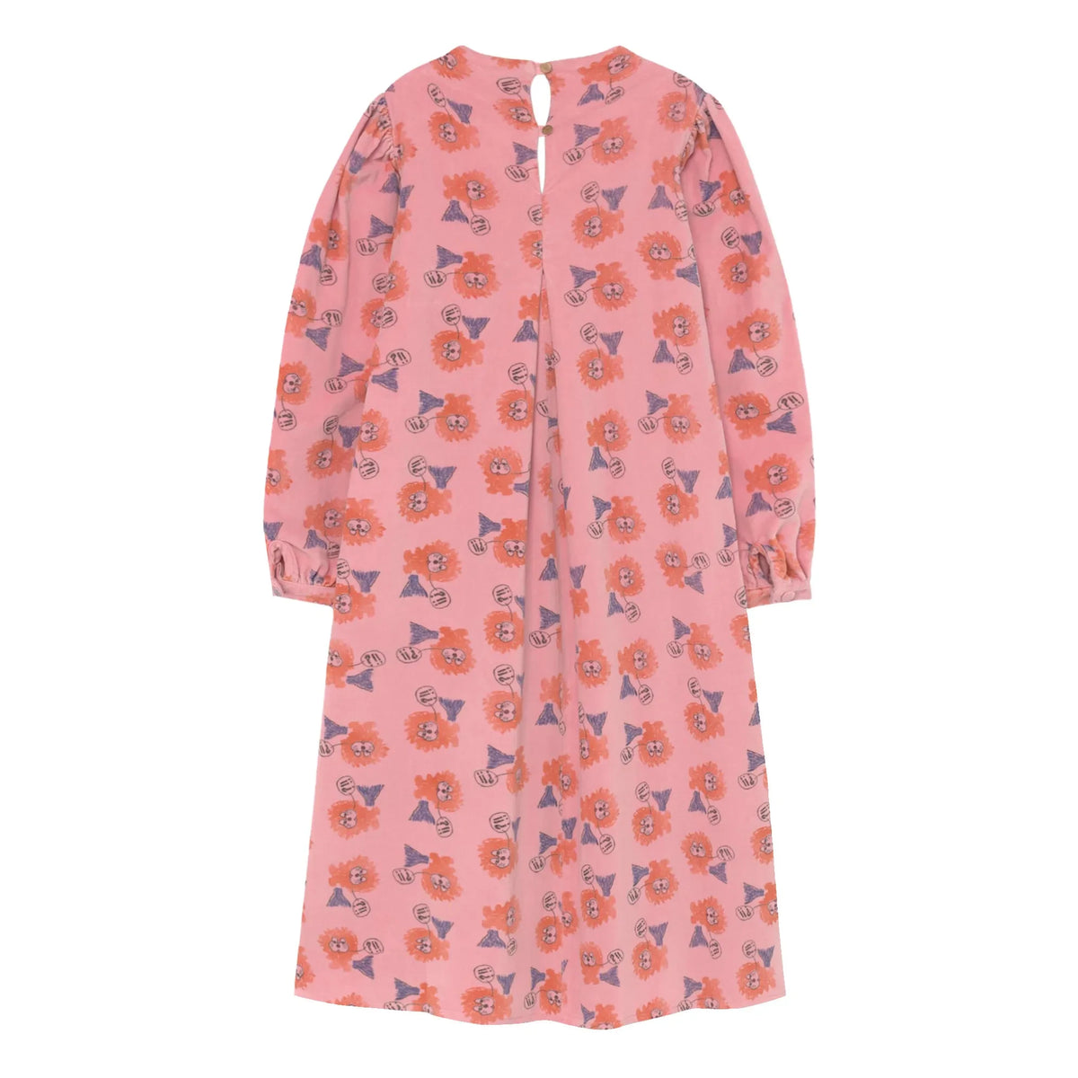 The Animals Observatory - Giraffe Velvet Dress | Pink