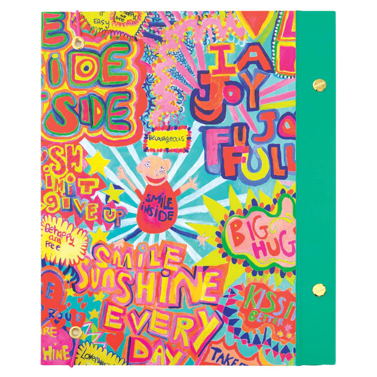 Portico Designs - Arthouse Unlimited Joyful A5 Hardcover Diary