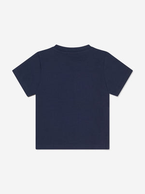 BOSS Baby Boys Logo T-Shirt in Navy