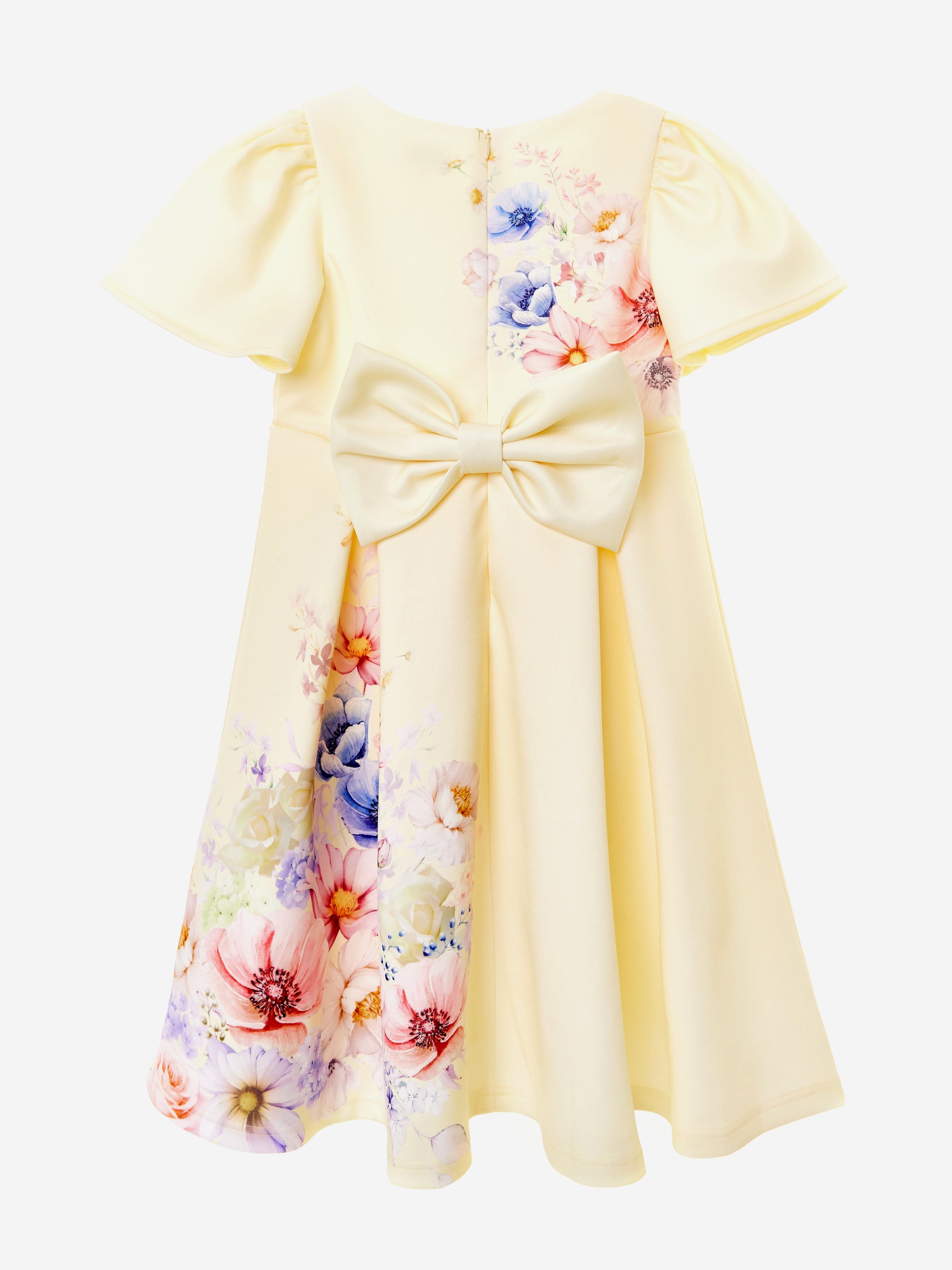 iAMe Girls Sunlight Serenade Dress in Yellow