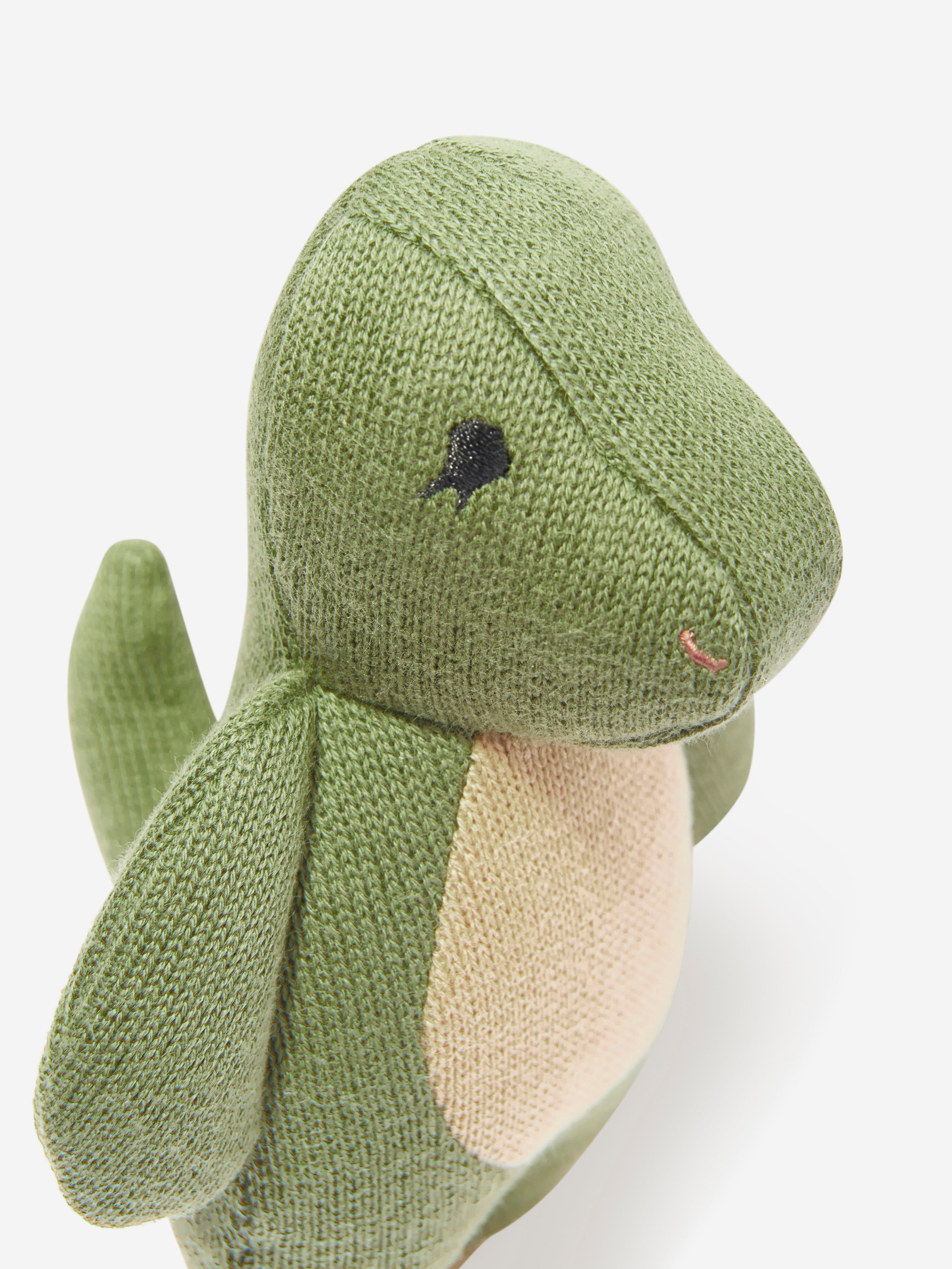 Konges Sløjd Kids Dino Soft Toy in Green