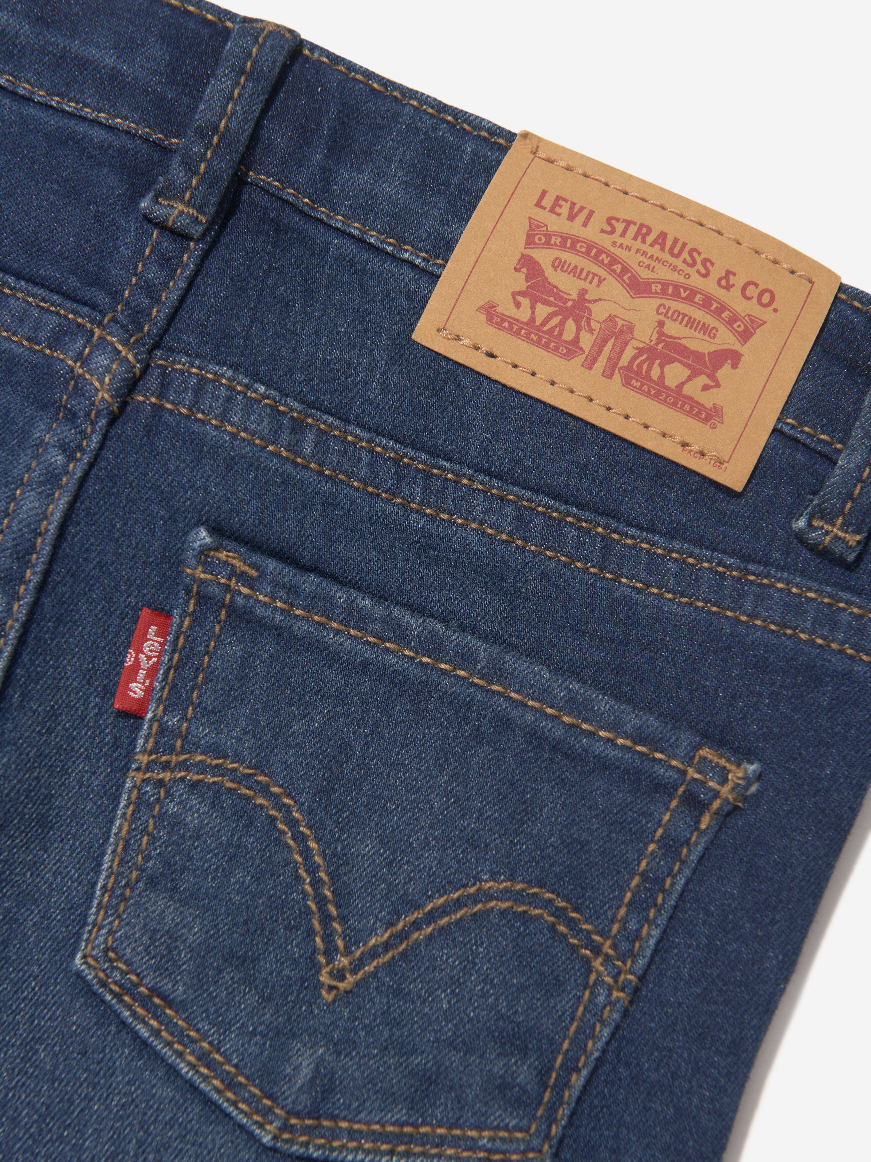 Levi's Girls 710 Super Skinny Jeans in Blue