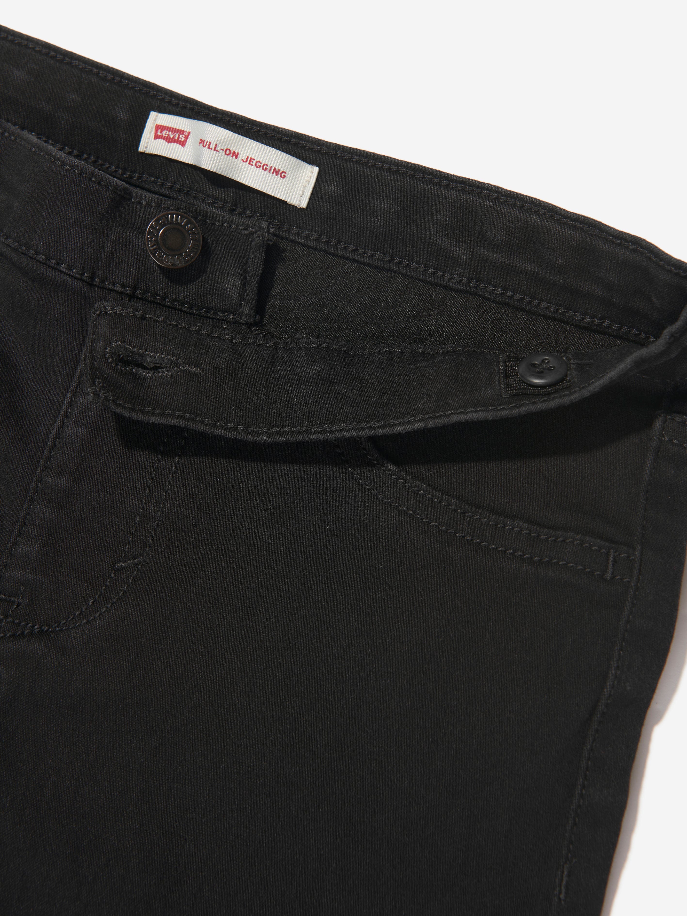 Levi's Girls Pull On Jeggings in Black
