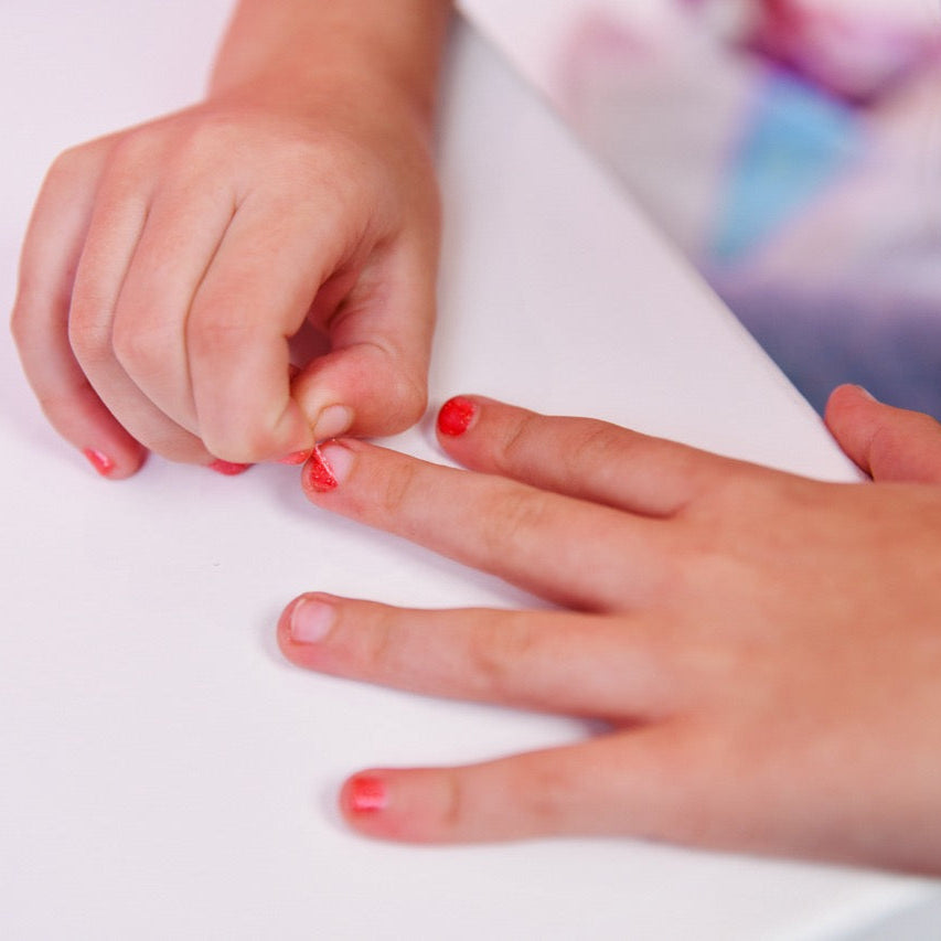 Miss Nella - Bright Red Peelable Nail Polish