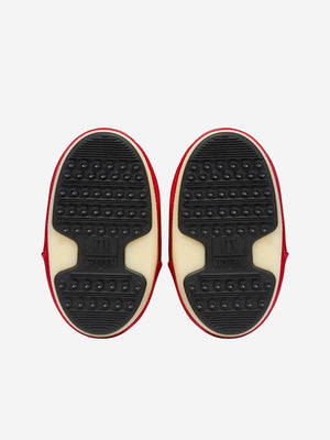 Moon Boot Kids Icon Nylon Snow Boots in Red