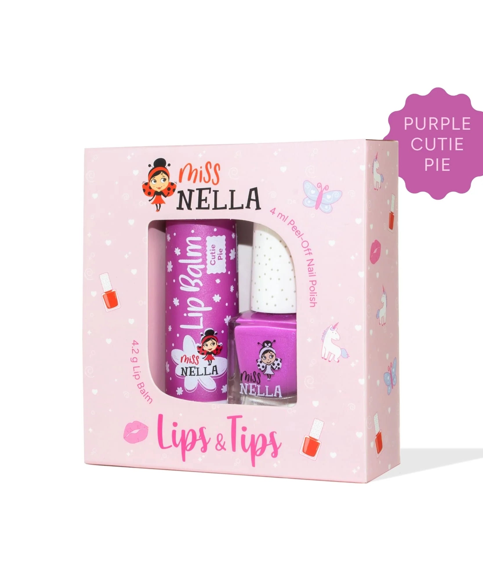 Miss Nella Nella Lips & Nail Polish Duo Set