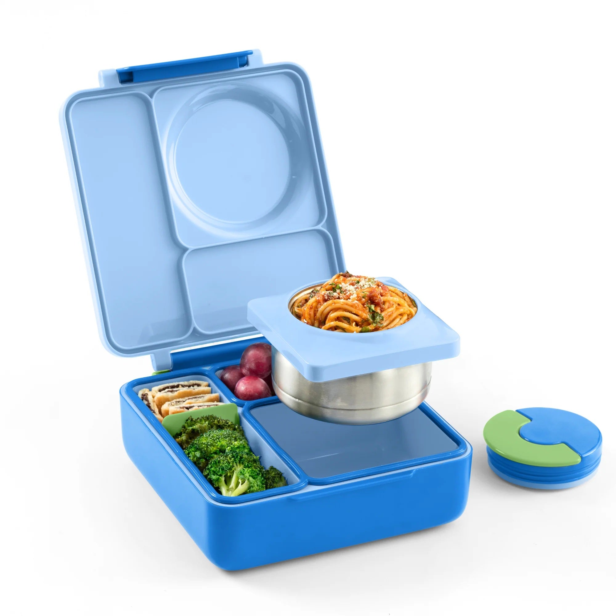 Omiebox - Thermal Insulated Sea Blue Bento Lunch Box