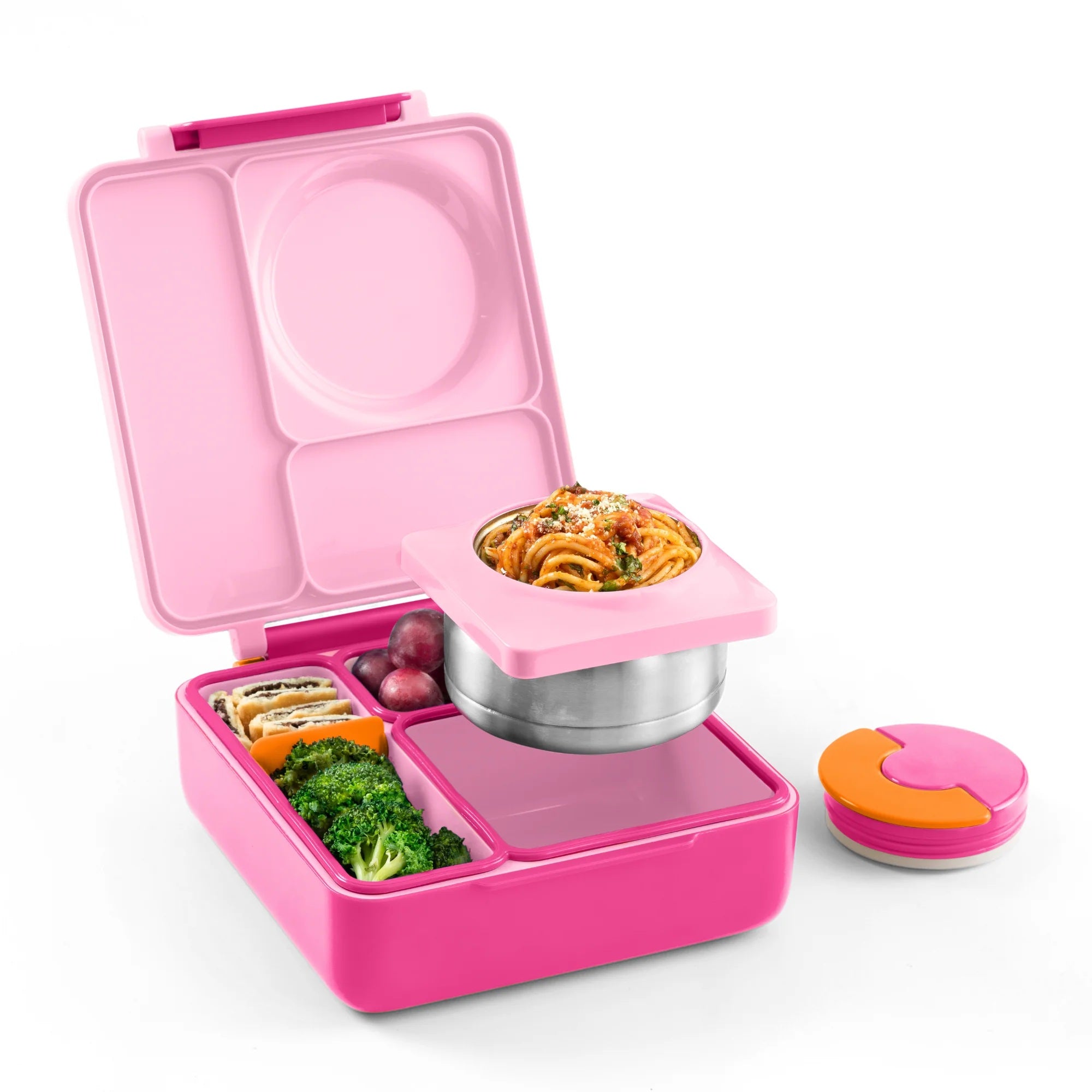 Omiebox - Heat Insulated Fairy Pink Bento Lunch Box