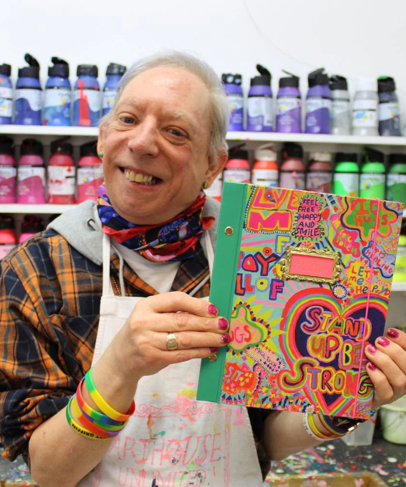 Portico Designs - Arthouse Unlimited Joyful A5 Hardcover Diary