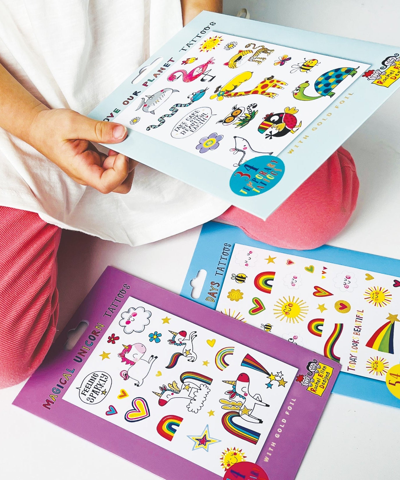 Rachel Ellen - Sunny Days Children's Temporary Tattoos