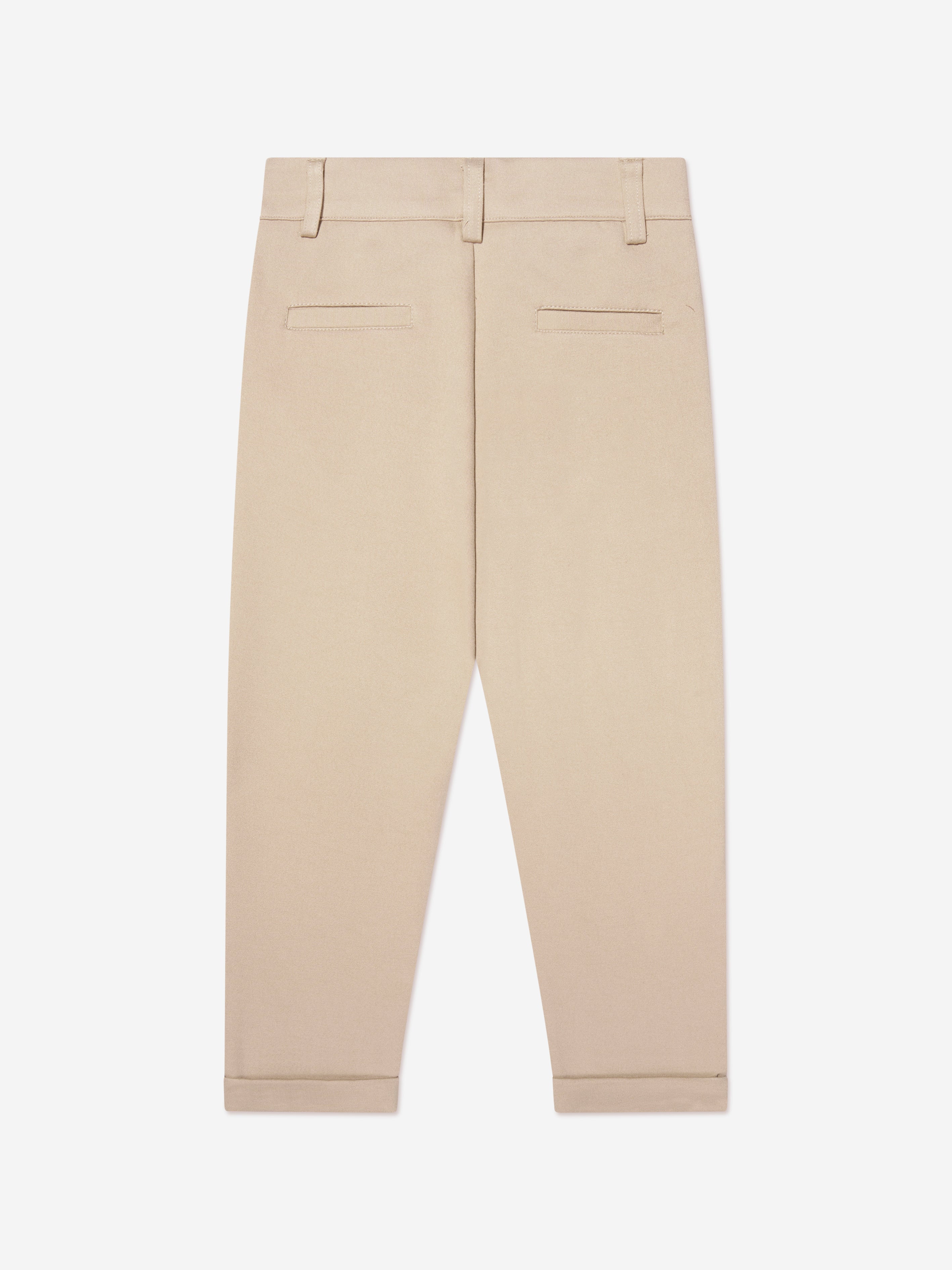 Trussardi Boys Bergil Trousers in Beige