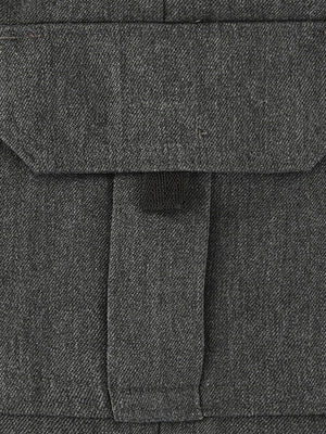 Zeco Kids School Cargo Shorts in Grey