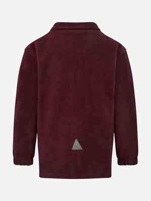 Zeco Kids School Polar Fleece Jacket in Maroon