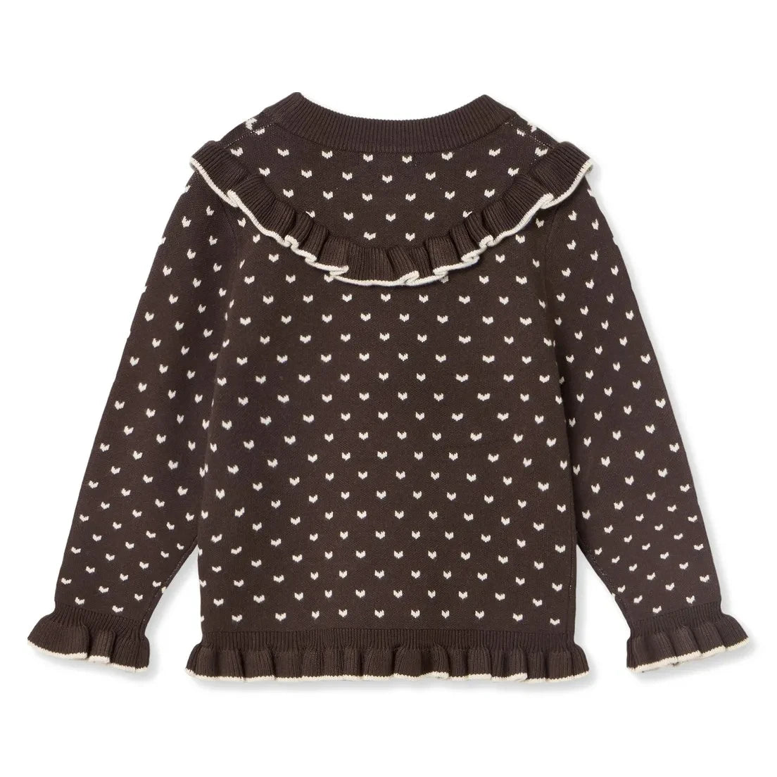 Fliink - Fame Polka-Dot Sweater | Brown