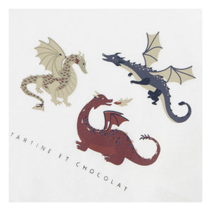 Tartine et Chocolat - Dinosaur T-Shirt | Burgundy