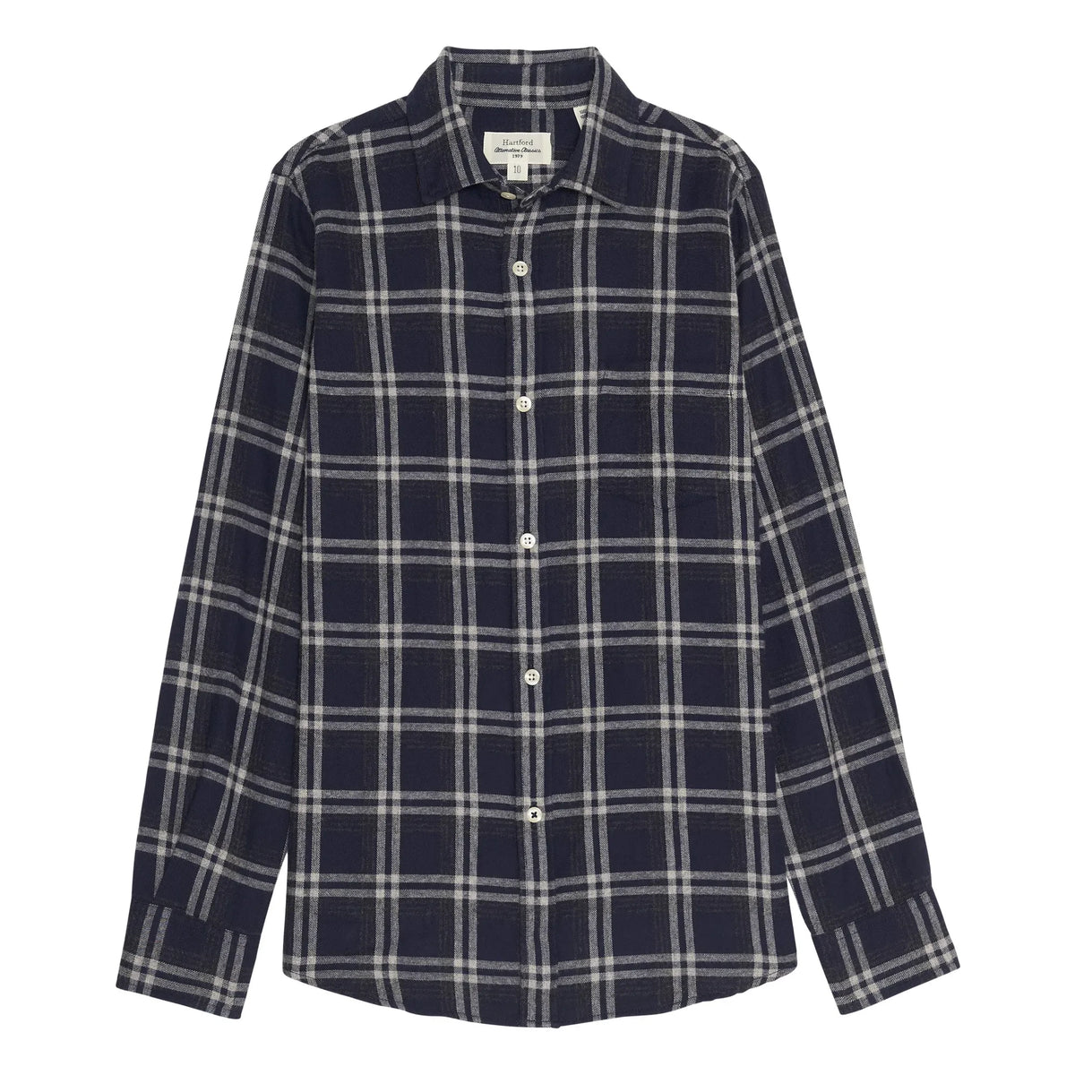 Hartford - Paul Shirt | Navy Blue