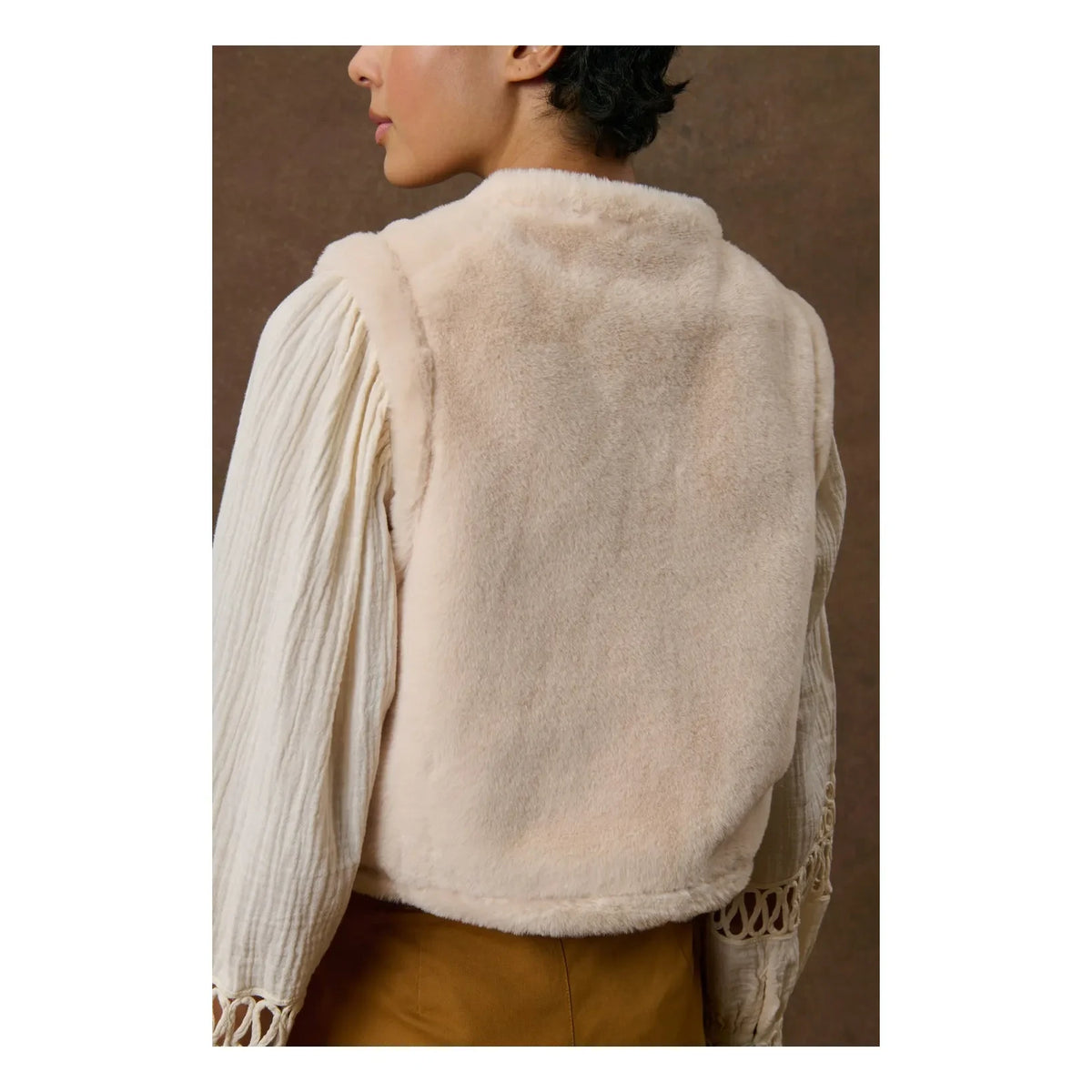 Louise Misha - Renee Organic Cotton Jacket | Cream