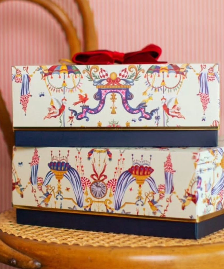 Dinossi - Pink Checkered Gift Box