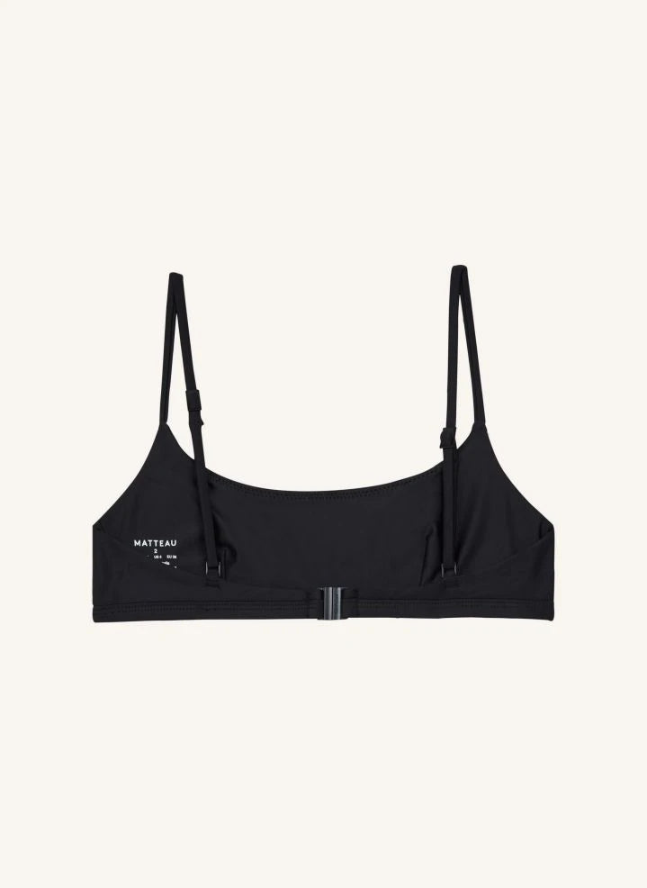Matteau - Black Bikini Top