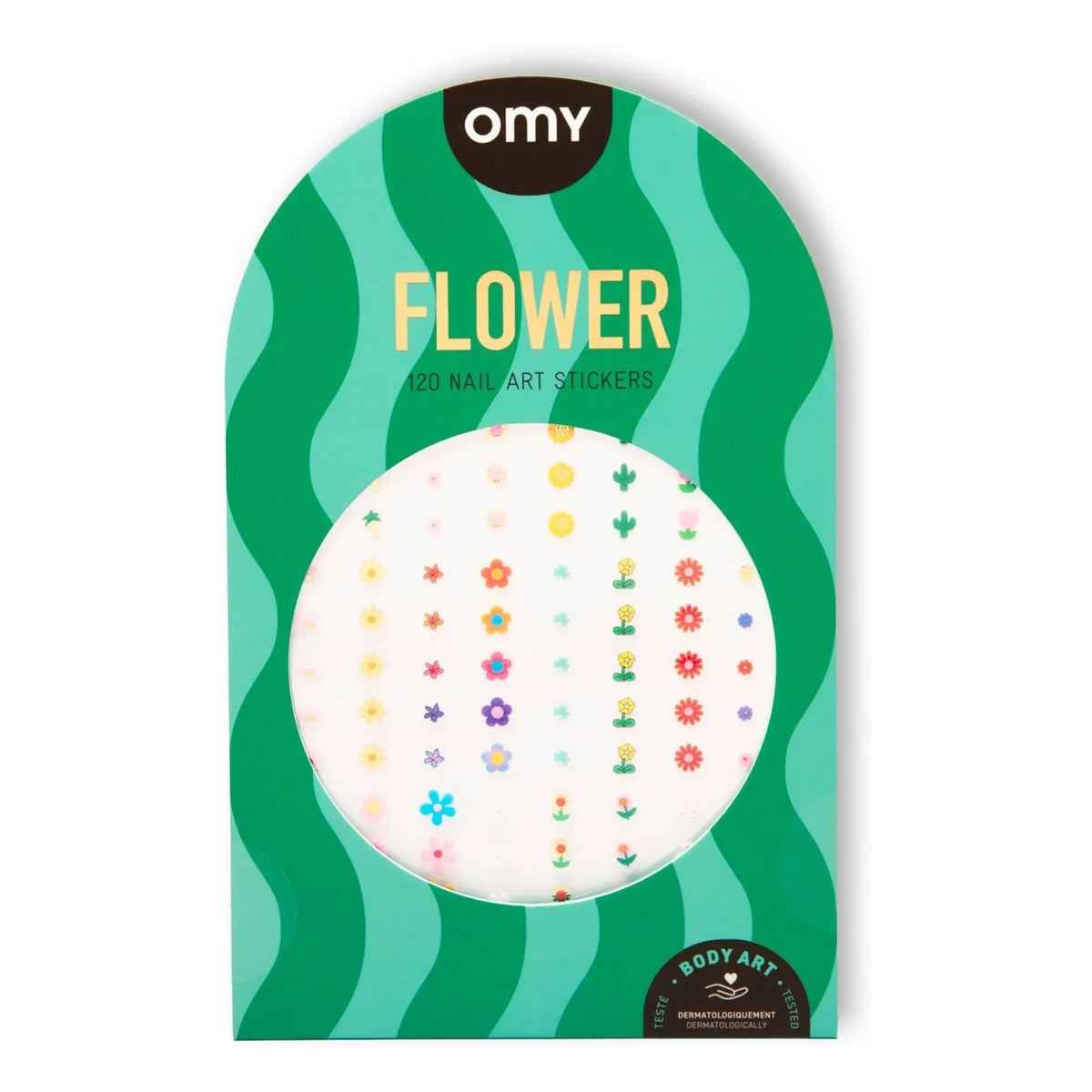 Omy - Floral nail stickers