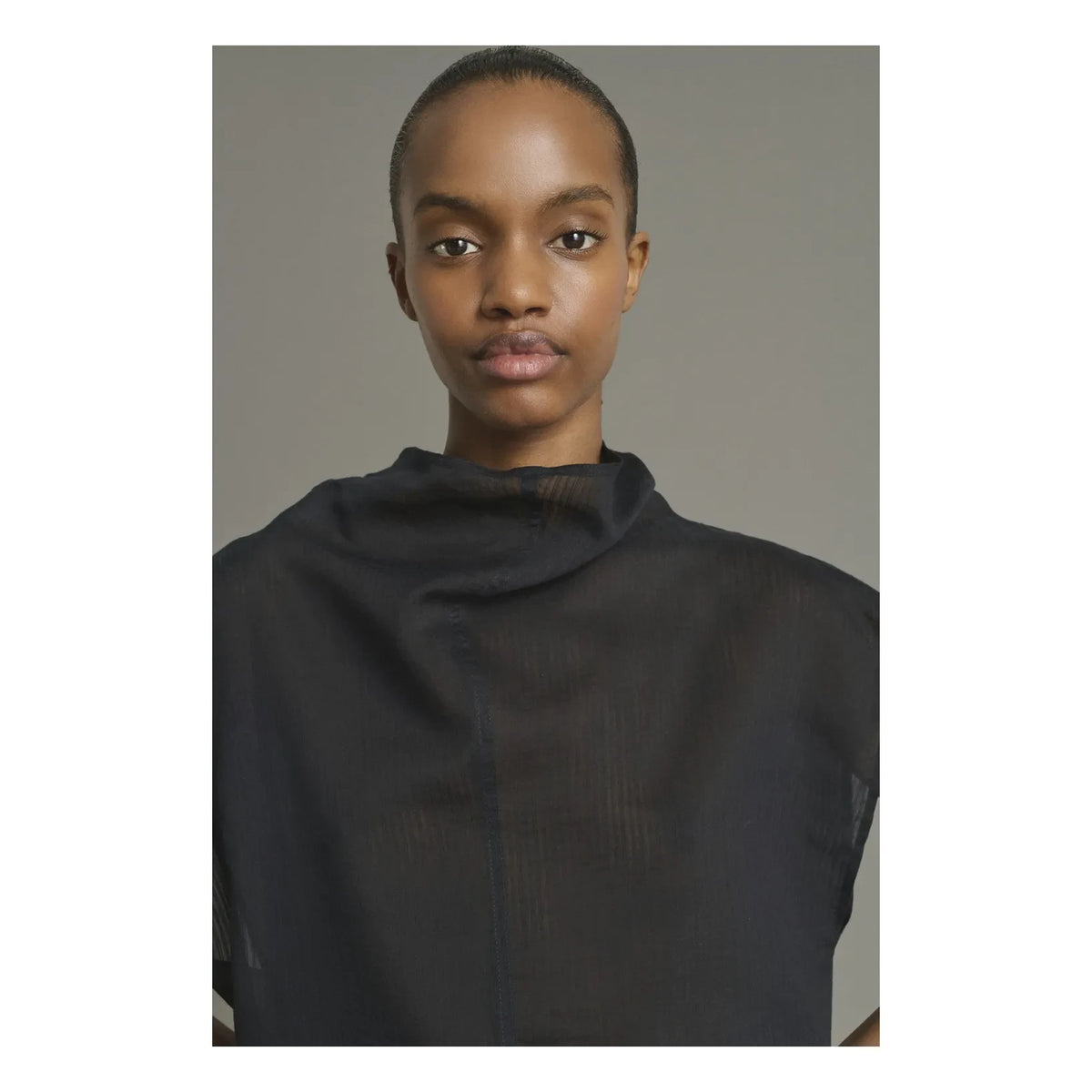 Soeur - Izumi organic cotton and silk blouse | Black