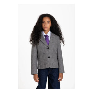 Finger in the nose - Welly Houndstooth Jacket | Black