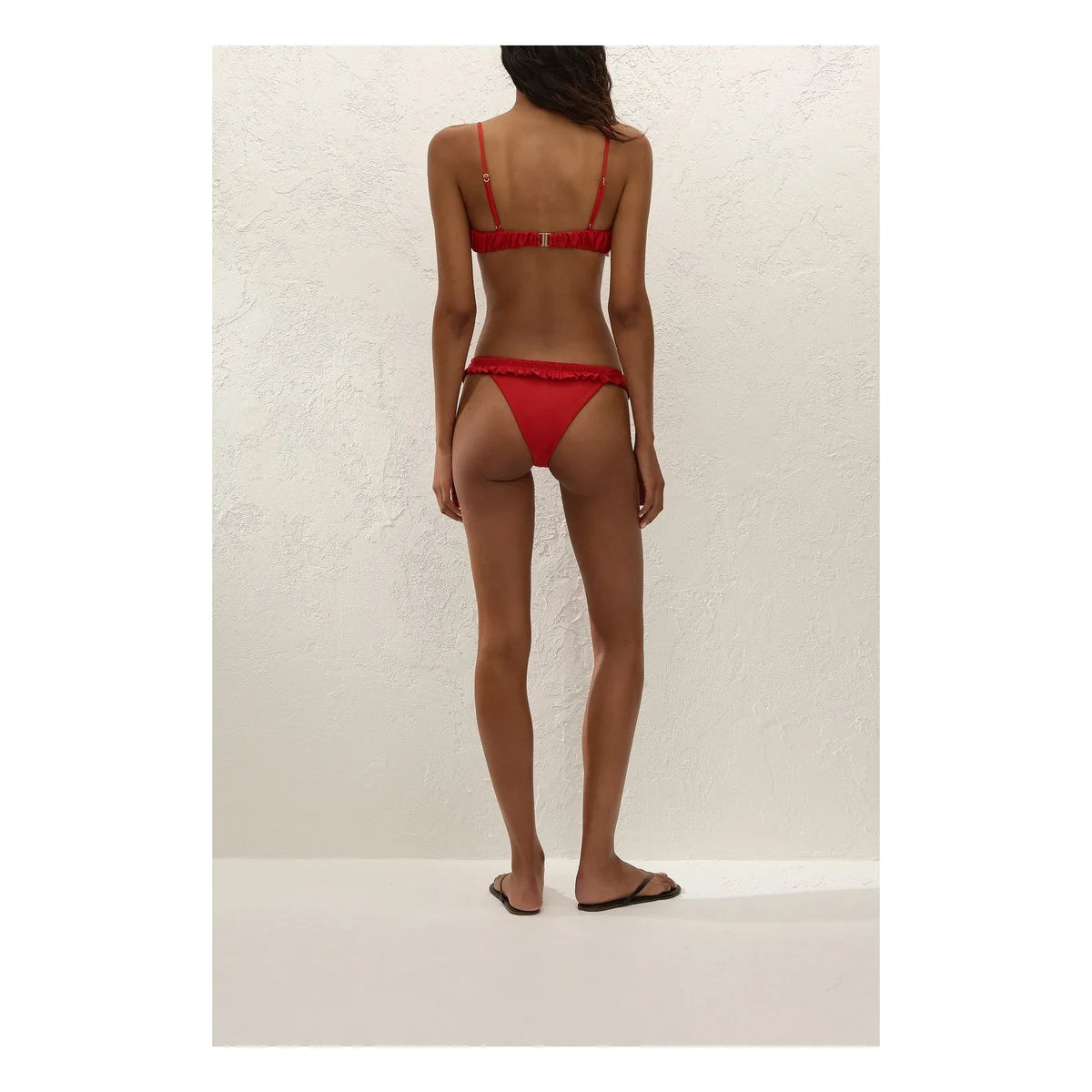 Faithfull the Brand - Alma swimsuit bottoms | Red