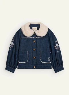 Louise Misha - Rafalina Denim Jacket | Dark Blue