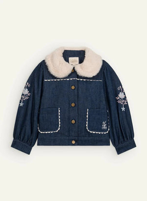 Louise Misha - Rafalina Denim Jacket | Dark Blue