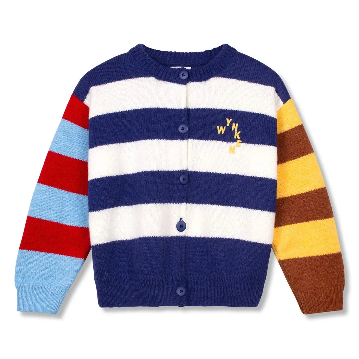 Wynken - Striped Vest | Blue