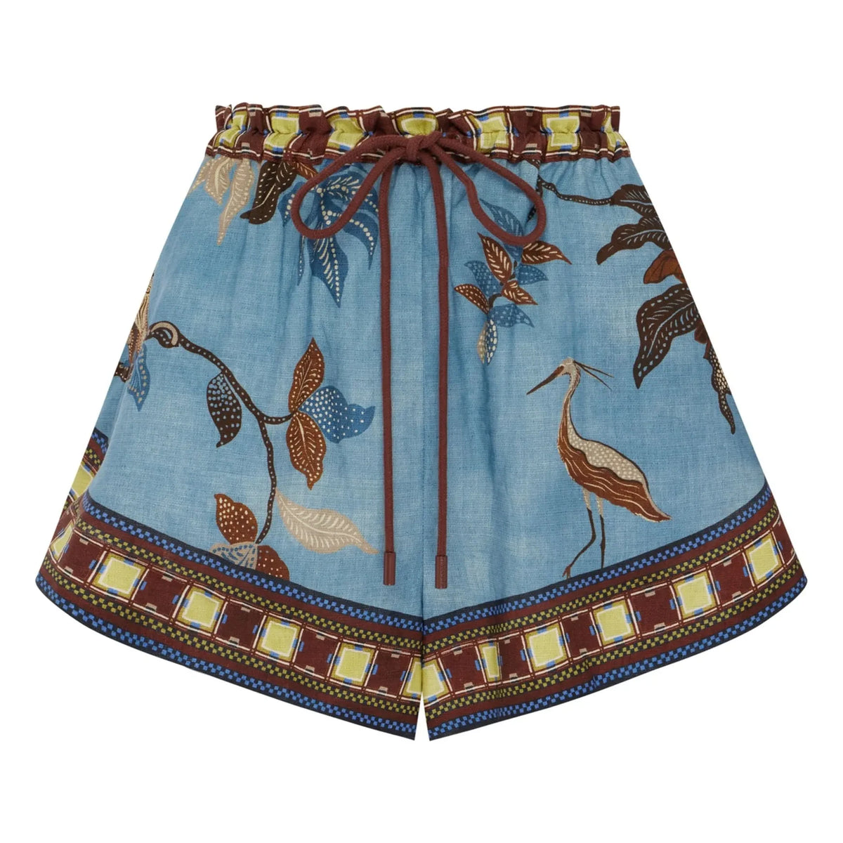 Alémais - Georgie Linen Shorts | Blue