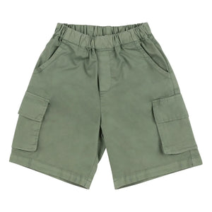 Babe & Tess - Bermuda Cargo Shorts | Green