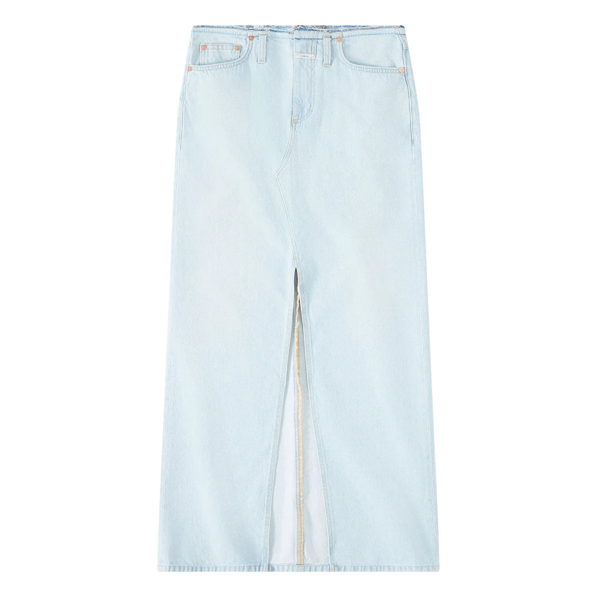 Closed - Slit Skirt | Light Blue
