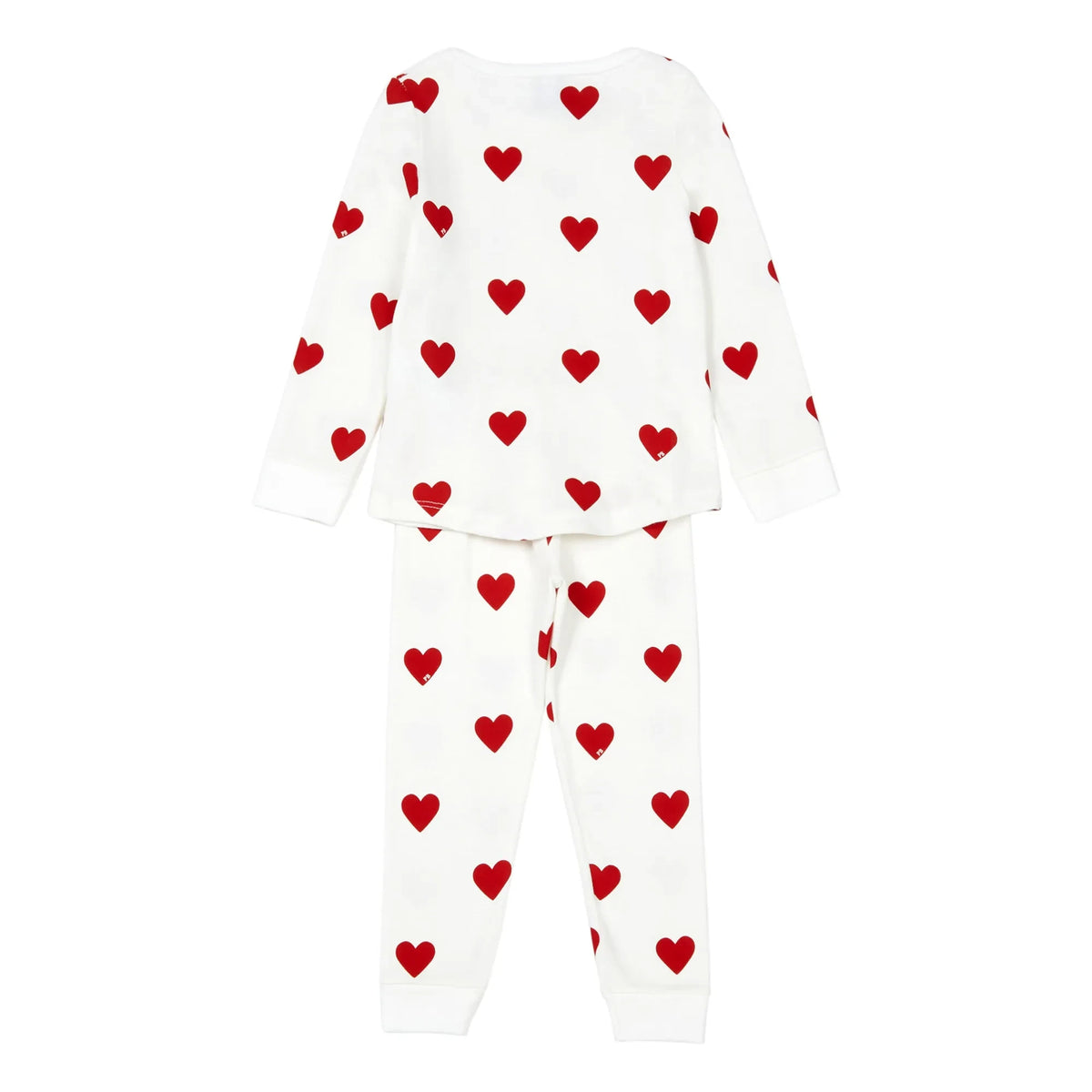 Petit Bateau - Mison Organic Cotton Pajamas | White