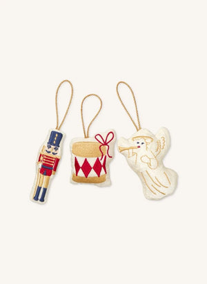 Cam Cam - Nutcracker Christmas Ornaments - Set of 3