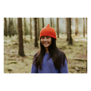 Yuki - Organic Cotton Hat | Orange
