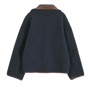 Bobo Choses - Soft Sherpa Reversible Jacket | Dark Brown
