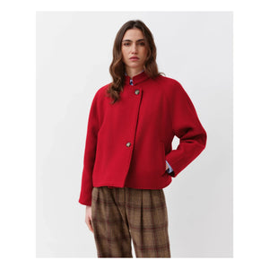 Diega - Bravo Wool Coat | Red
