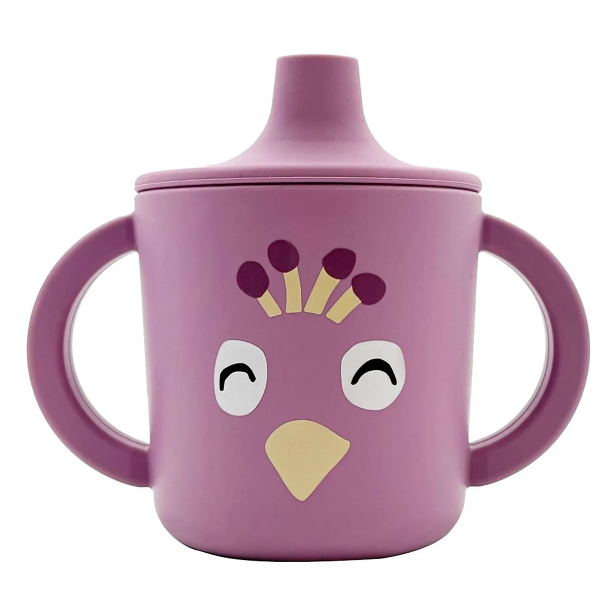 Trixie - Mrs. Peacock Silicone Training Cup | Purple